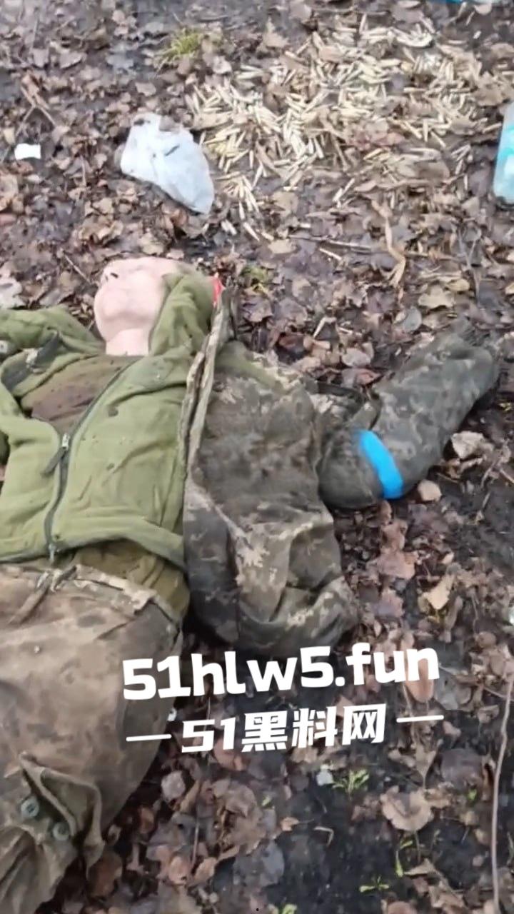 【血腥恐怖】俄乌战场战后清扫，到处都是早已腐烂的士兵尸体，现场视频画面流出。