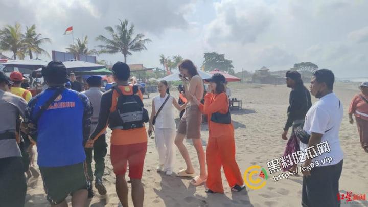 【卡琳娜】痛苦回应事发经过【仲尼】巴厘岛溺亡 生日变忌日 搜救现场画面曝光