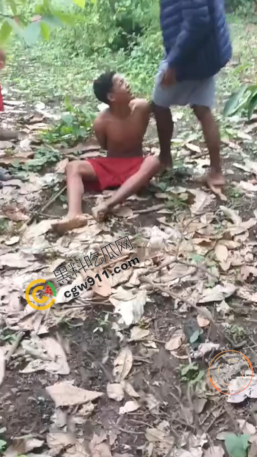 墨西哥毒枭残暴行径:年轻帮派成员遭野外肢解处决,鲜血四溅,画面极度血腥恶心,胆小者勿点