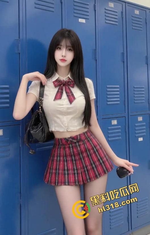 制服少女深夜骑行骚操作，街头大胆露出肉棒插共享单车坐垫自慰，假鸡巴插在体内骑车动作怪异引路人侧目！