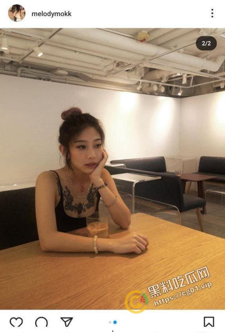 台湾 IG 纹身小博主 melodymokk 渣男前任恶意泄漏做爱自拍 妹子直接设置私隐账号