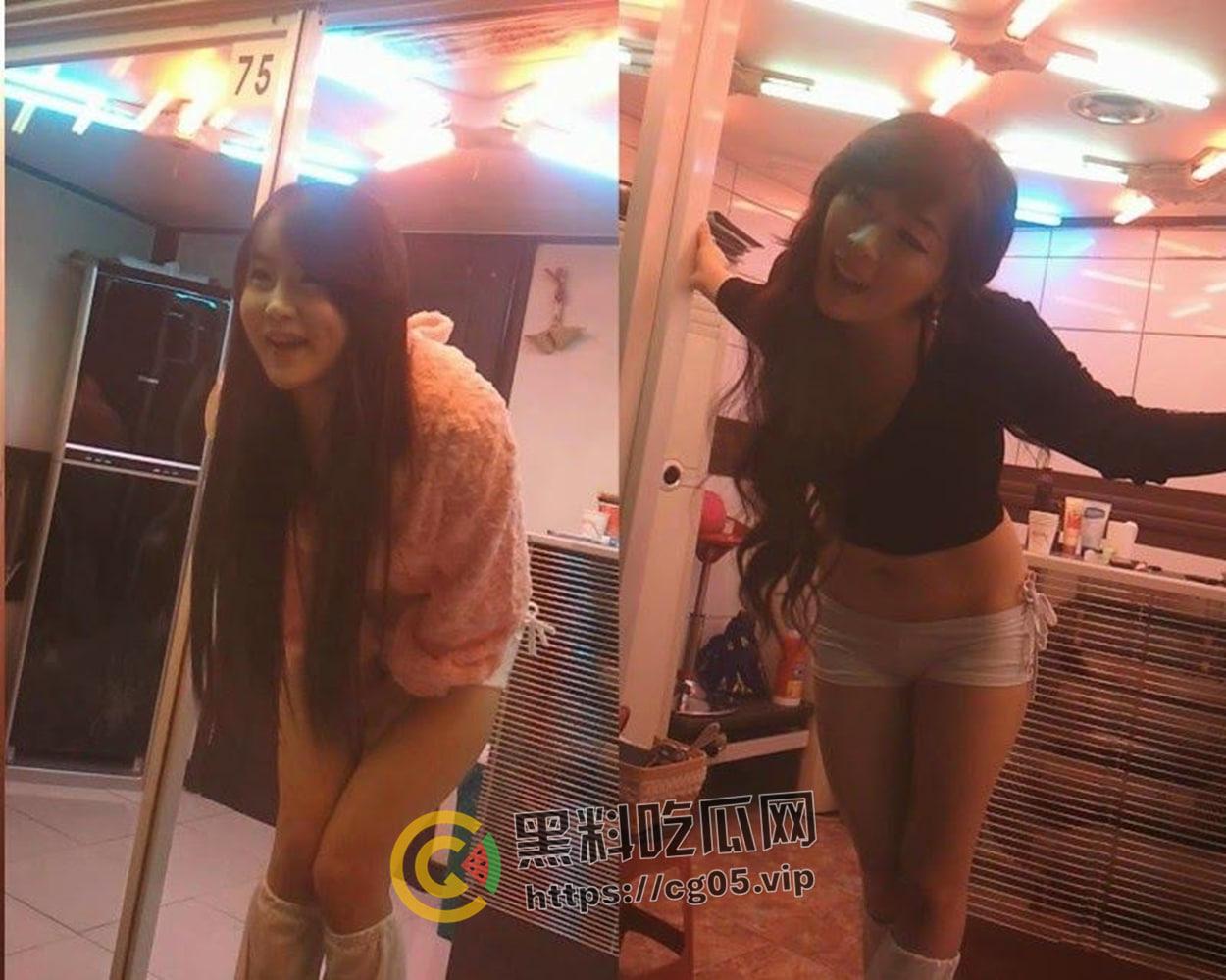 经典永流传！韩国红灯区偷拍 甜美妹子做全套 气氛暧昧 妹子笑起来太甜了 身材也好