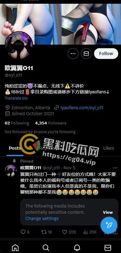 b站推特同名福利姬  【欧翼翼】肉感coser 自摸插入 纲手 八重神子 48v大合集